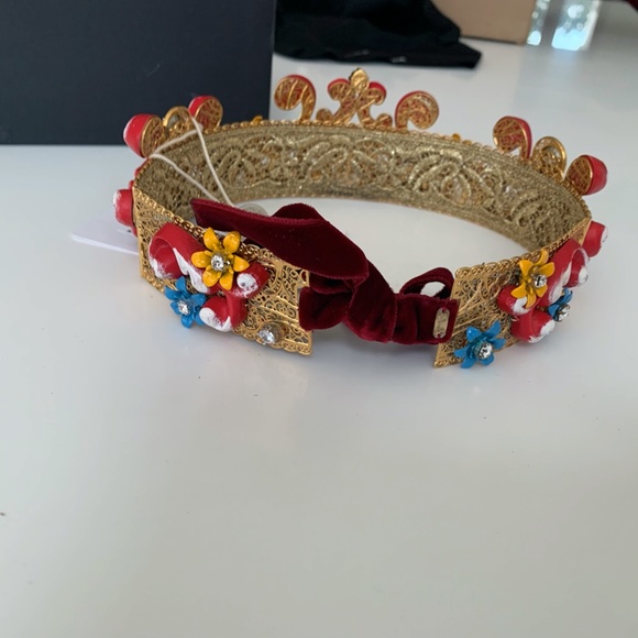 Dolce Gabbana Runway  Tiara with Crystals main image 6